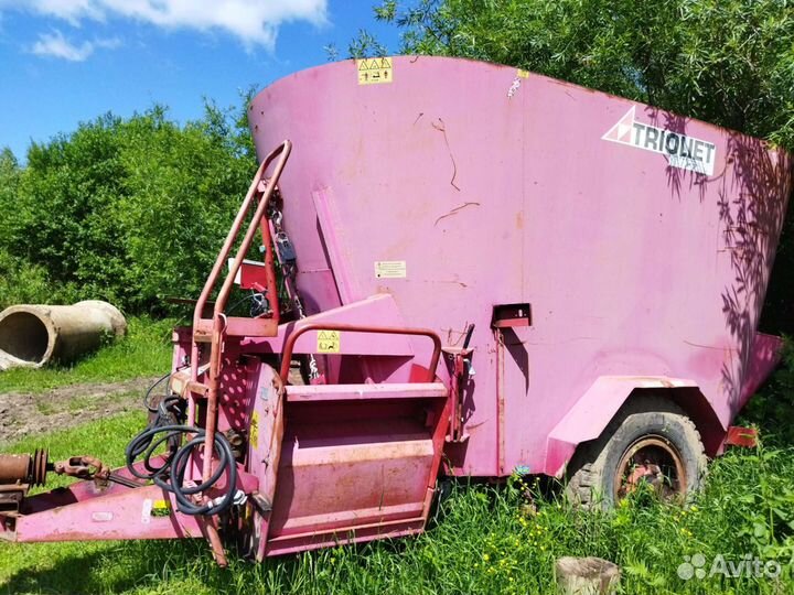 Миксер-кормораздатчик Trioliet Solomix 2 18ZK, 2008