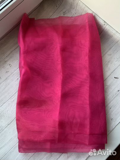 Ткань органза, портьерная, подклад