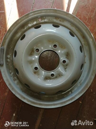 Диск штампованный Нива r16