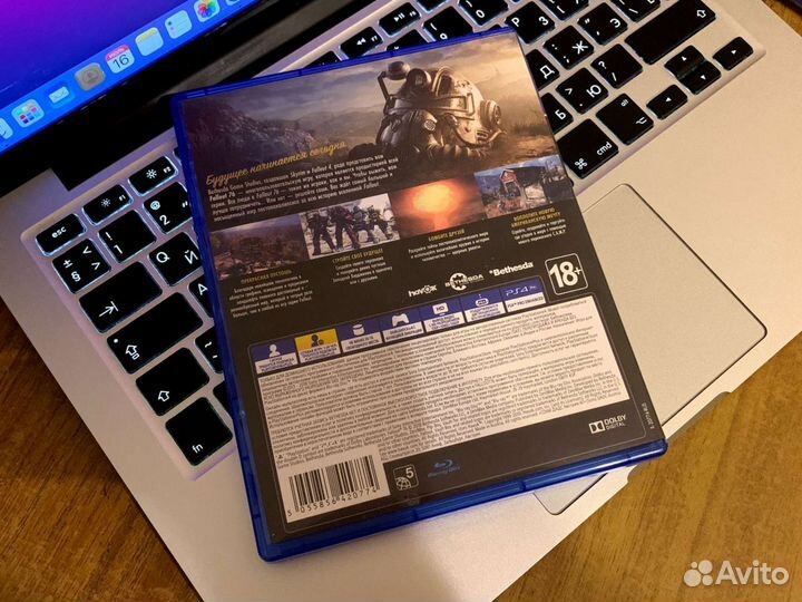 Диск с игрой Fallout для PS4/PS5