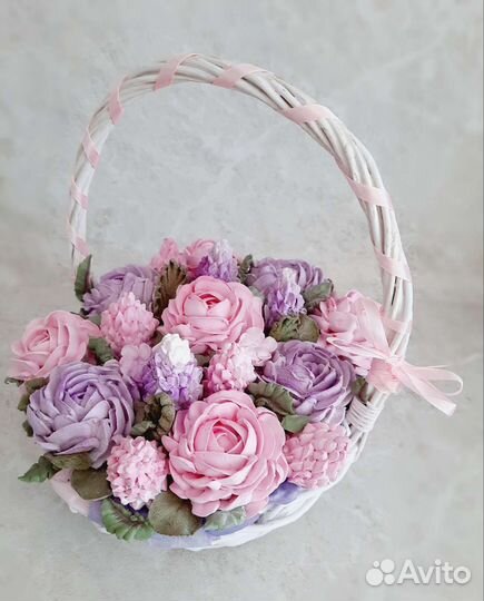 Сладкие букеты из зефира. Цветы. Торты на заказ