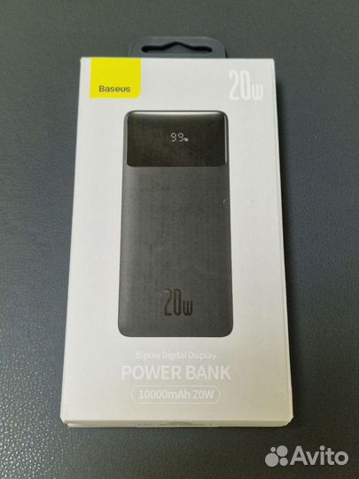 Внешний аккумулятор Baseus PowerBank 20W 10000mah
