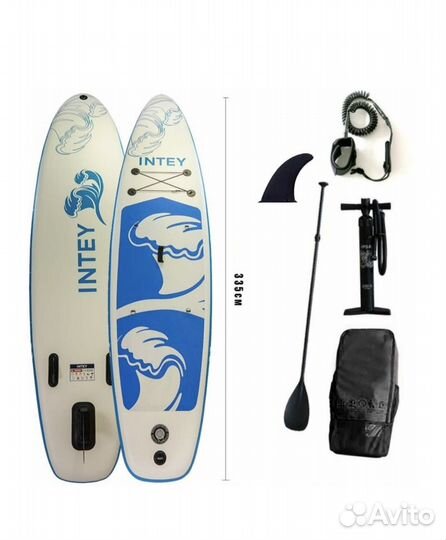 Сап доска 11 новая 335 см полный комплет