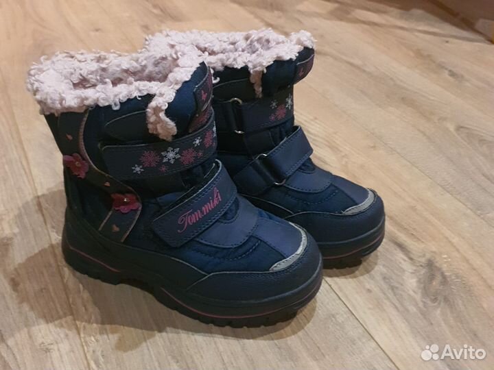 Ботинки зимние для девочки 29 р
