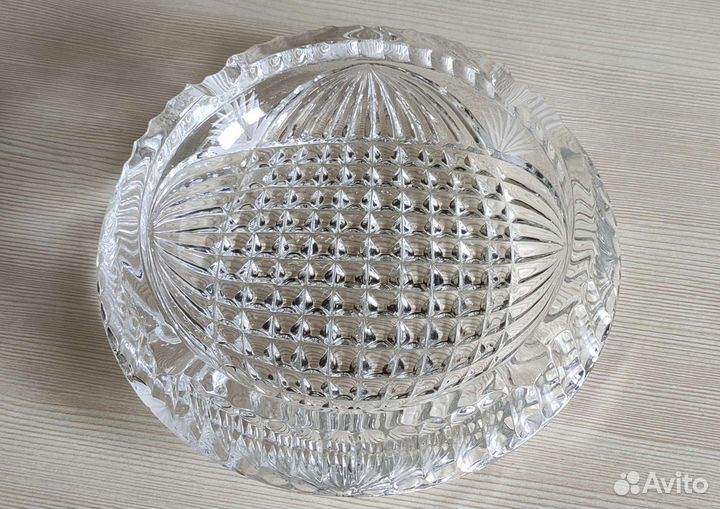 Хрустальная пепельница