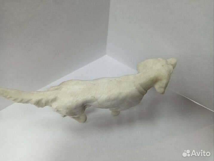 Пойнтер собака колкий пластик СССР