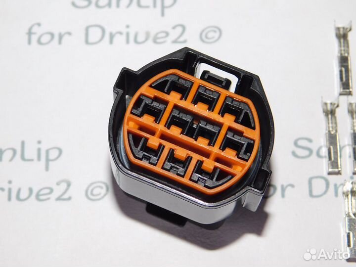 Разъём для фары Hyundai Solaris