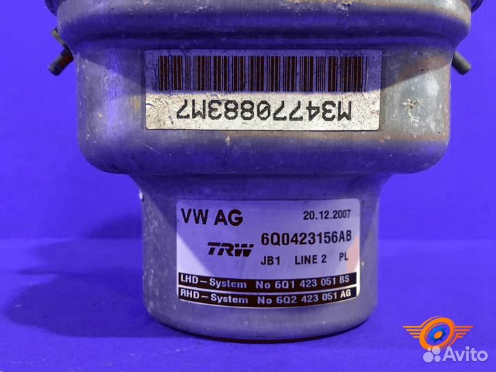 Эгур Skoda Fabia 2 хетчбэк BZG 1.2L 1198 куб.см