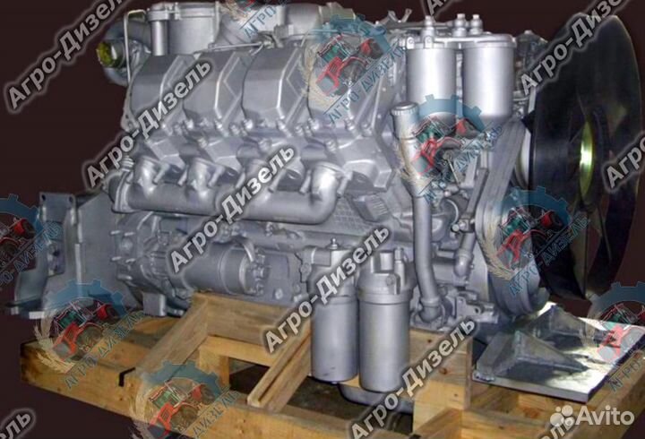 Двигатель тмз 8481.10 V8 турбо Кировец -30.51