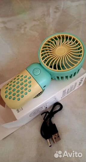 Ручной мини-вентилятор аккумуляторный