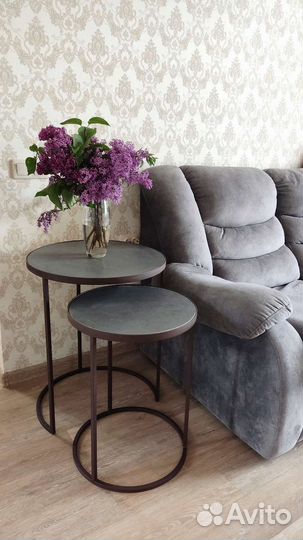 Стол в стиле лофт. Журнальный столик