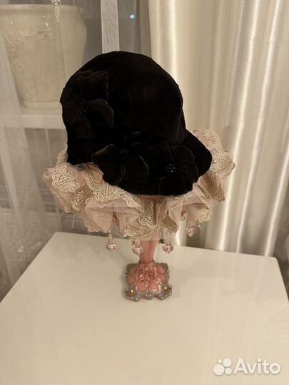 Норковая кепка женская