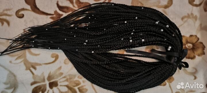 Афрокосы, декосы комплект, точечное вплетение