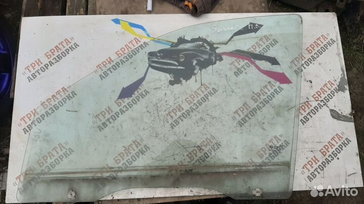 Хендай Санта Фе Стекло переднее левое AS2 Лев