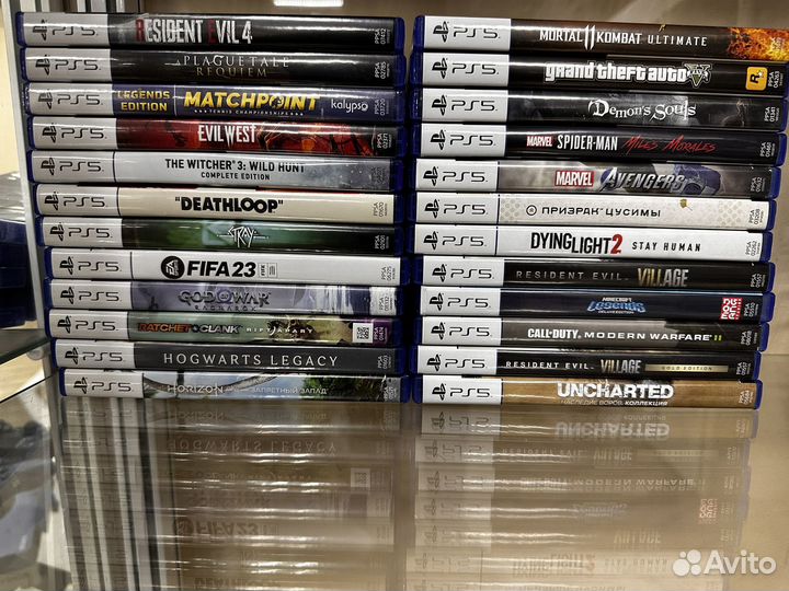 Диски на ps5 (возможен обмен)