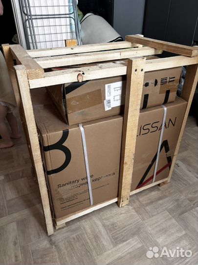 Унитаз новый