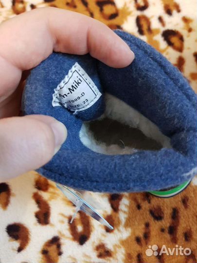 Ботинки зимние 23 размер