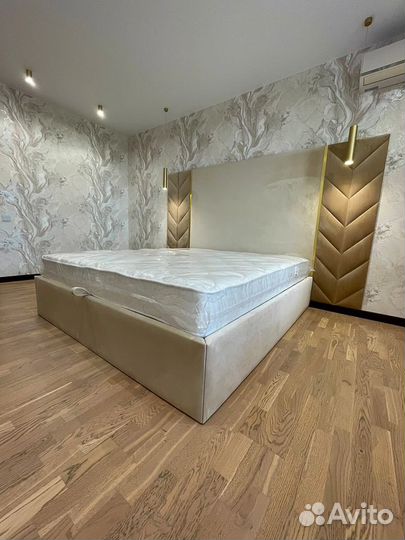 Кровати и мягкие стеновые панели от производителя