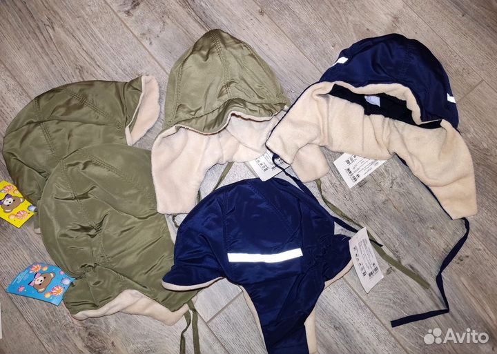 Шапка ушанка детская новая