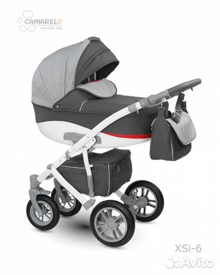 Детская коляска Camarelo 2 в 1 состояние отличное