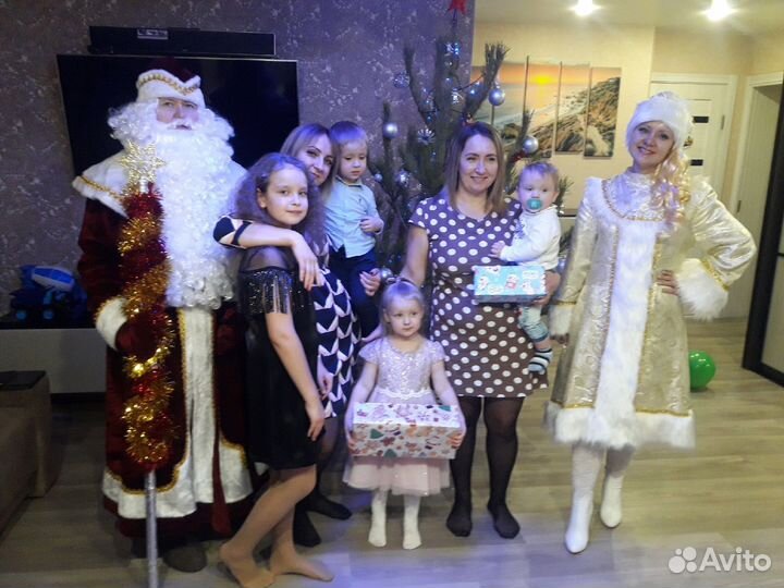 Костюм деда мороза и снегурочки