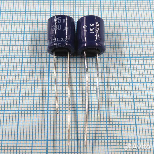 330uF 25v 25v330uF 10x12.5 LXZ - Электролитический