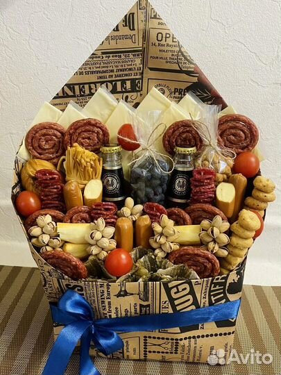 Мужские букеты съедобные