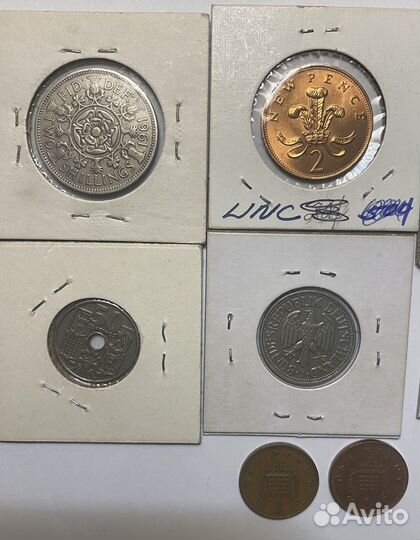 Иностранные коллекционные монеты