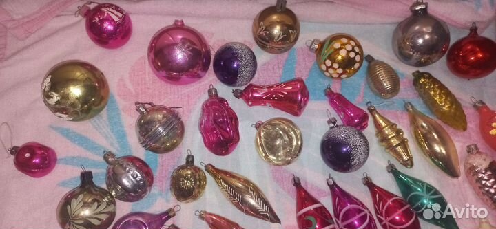 Елочные игрушки СССР