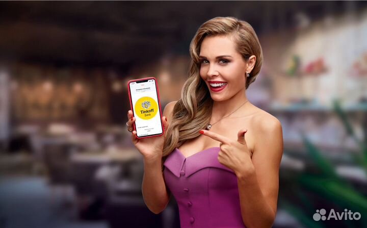 Тинькофф премиум. Стикер тинькофф