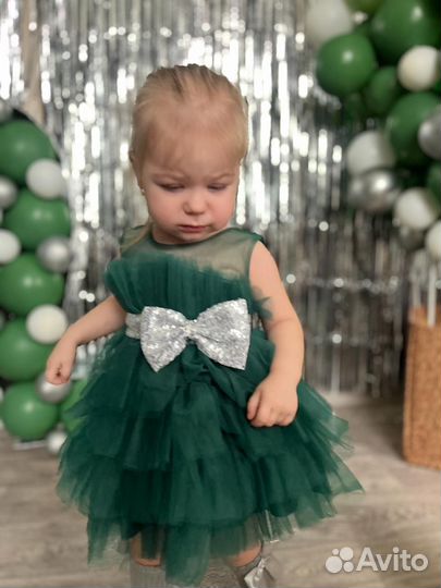 Платье праздничное на девочку 92