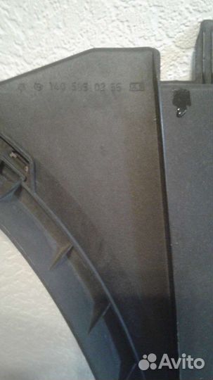 Диффузор радиатора mercedes w140 s500