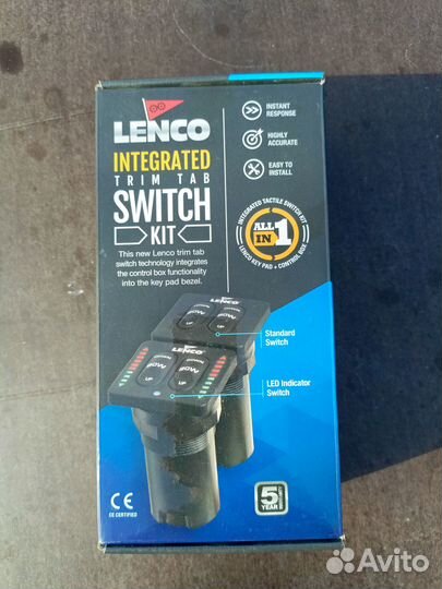 Панель управления транцевыми плитами lenco