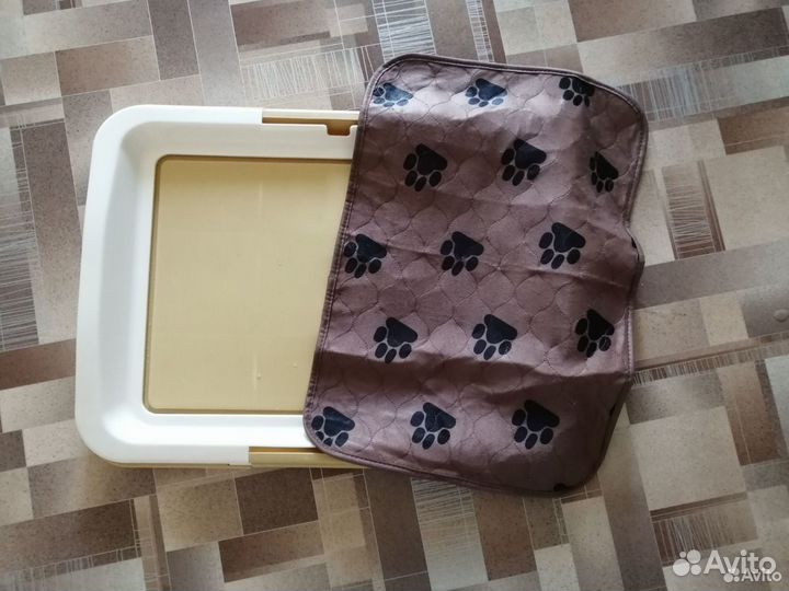 Лоток туалет для собак с многоразовой плёнкой