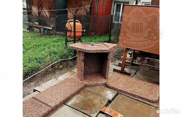 Барбекю комплекс с доставкой до участка