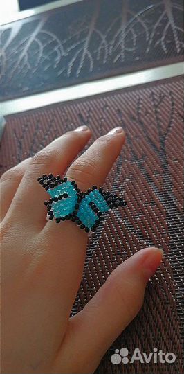 Колечко из бисера, вауш