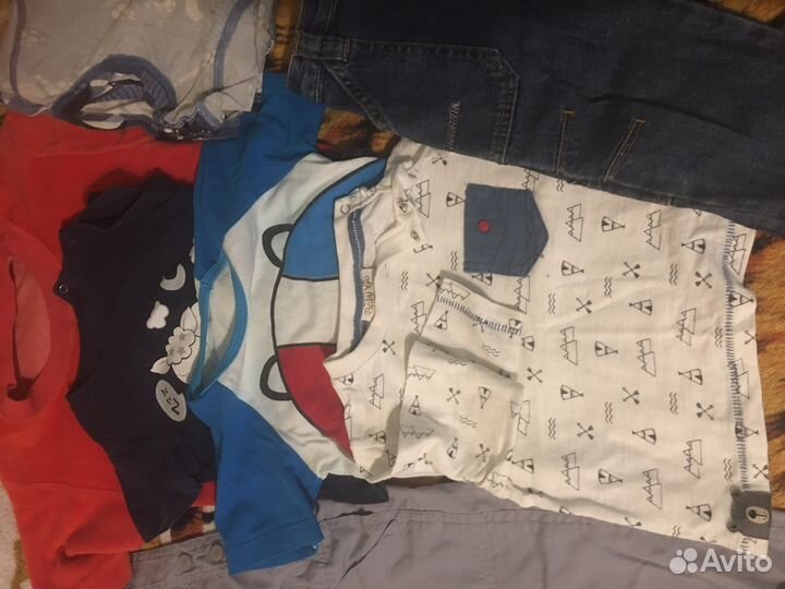 Пакет вещей на мальчика 80 размер