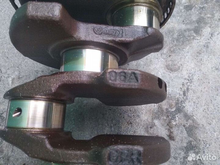 Коленвал VAG 06A 1.8T разборка