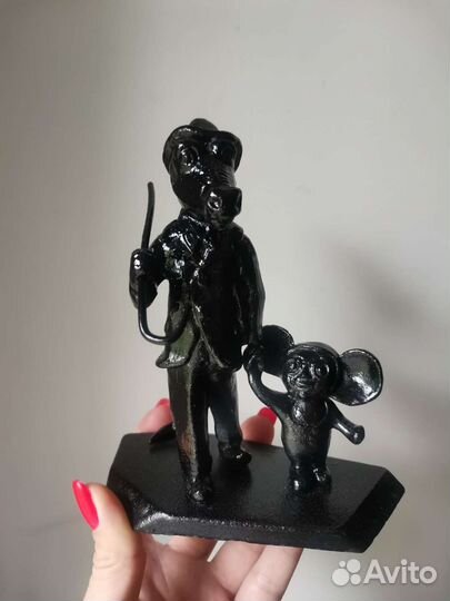 Рюмки Сувенир СССР Гена обезьянка солонка