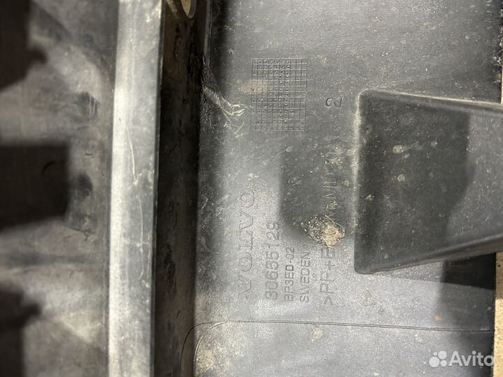 Юбка заднего бампера volvo s80