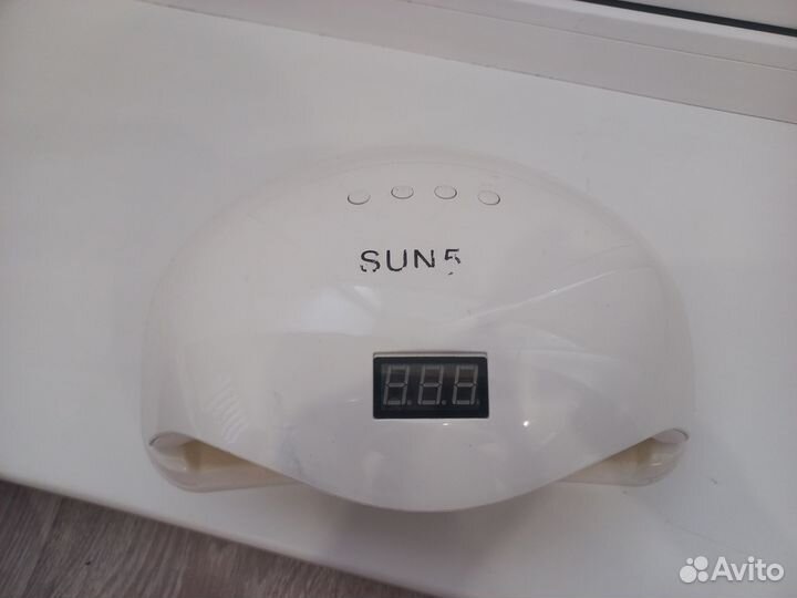 Лампа для сушки ногтей sun 72w