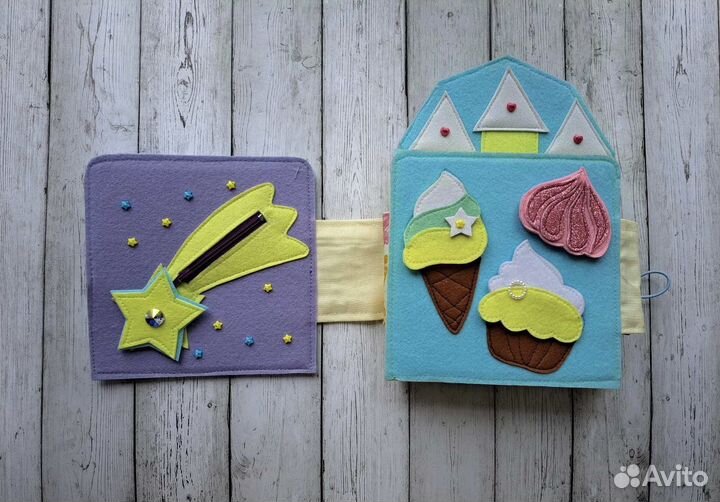 Развивающая книжка для девочки