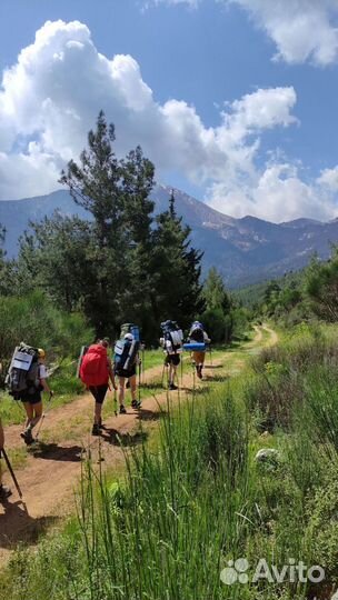 Поход по Ликийской тропе с рюкзаком. Восточная час