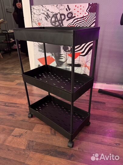 Этажерка на колесиках бу