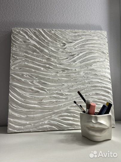 Картина из текстурной пасты