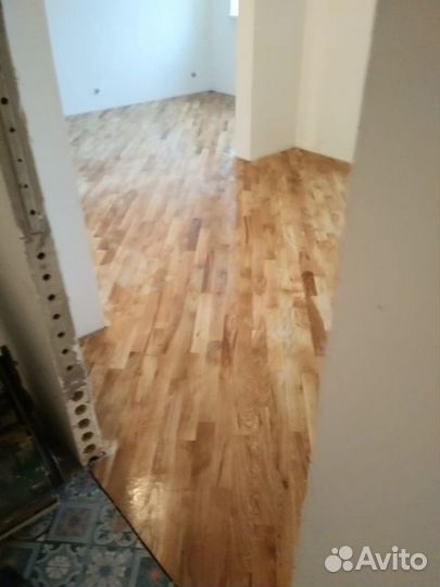 Укладка Циклёвка