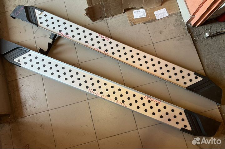 Пороги-подножки Toyota Highlander 2013