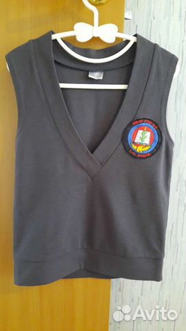 Жилет школьный для девочки