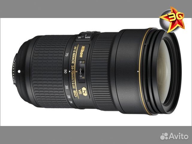 Объектив Nikon 24-70mm f/2.8E ED VR AF-S Nikkor