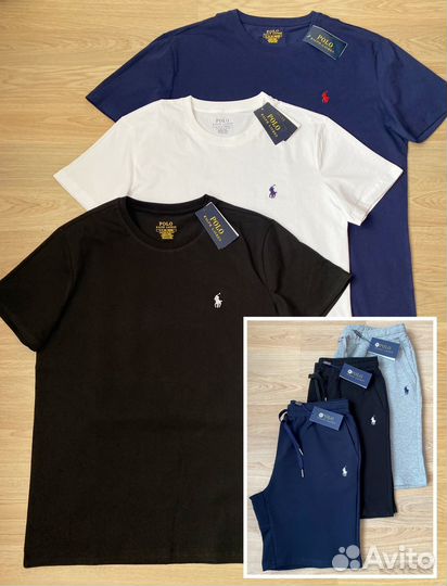 Комплект Polo Ralph: футболка и шорты